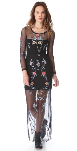 Free People Peonies Maxi Dress