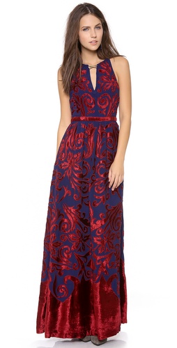 Free People Hedgemaze Maxi Dress