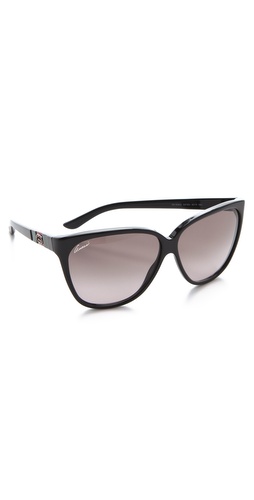 Gucci Youngster Oversized Cat Eye Sunglasses at Shopbop.com