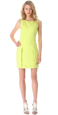 Halston Heritage Sleeveless Sheath Dress