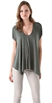 HELMUT Kinetic Jersey Oversized Tee