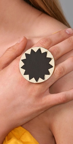 House of Harlow 1960 Sunburst Cocktail Ring