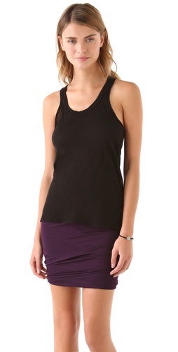 Shop MONROW Tissue Narrow Tank and MONROW online - Apparel,Womens,Tops,Tee, online Store