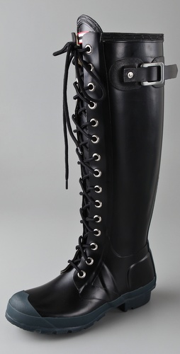 Hunter Boots Watling Lace Up Matte Boots