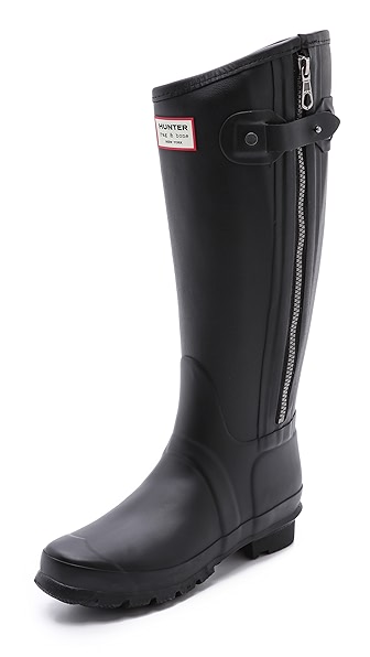 zip up rain boots