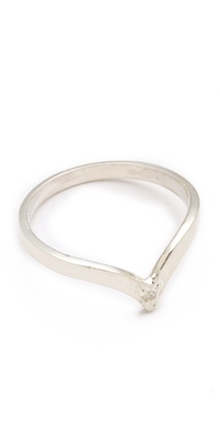 Jacquie Aiche Stackable V Ring