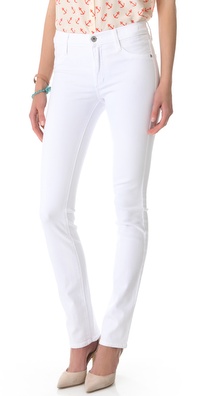 James Jeans High Rise Straight Leg Jeans