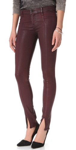 Shop J Brand Vera Coated Skinny Jeans and J Brand online - Apparel,Womens,Bottoms,Jeans, online Store
