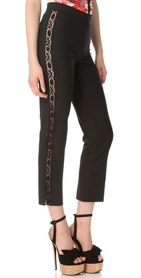 Jean Paul Gaultier Lace Stripe Pants