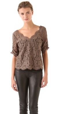 Joie Nevina Lace Blouse