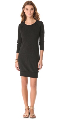 James Perse Raglan Sweatshirt Dress