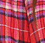 Lipstick Red Plaid