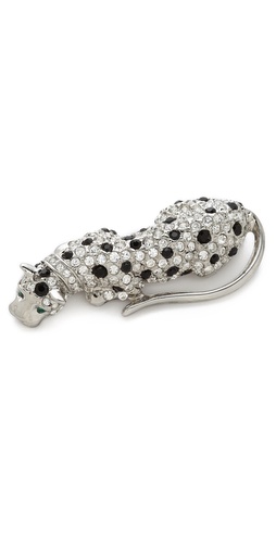 Shop Kenneth Jay Lane Spotted Leopard Pin - Kenneth Jay Lane online - Accessories,Womens,Jewelry,Brooches, at Lilychic Australian Clothes Online Store