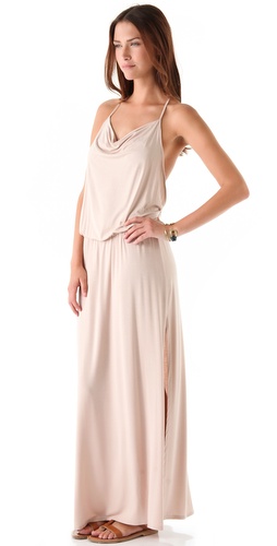 Lanston Drape Racer Back Maxi Dress at Shopbop.com