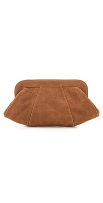 Lauren Merkin Handbags Tatum Croc Stamp Clutch