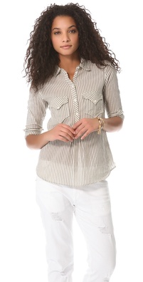 Laurence Dolige Candy Henley Top