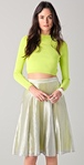 Lyn Devon Swim Cropped Sweater