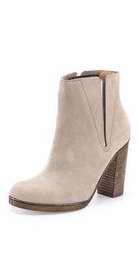 MM6 Maison Martin Margiela Metallic Sole Suede Booties