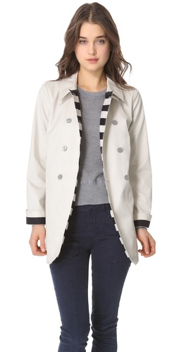 Shop Marc by Marc Jacobs Trevor Trench Coat With Belt and Marc by Marc Jacobs online - Apparel,Womens,Outwear,Trench, online Store