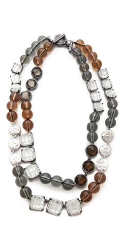 Marc by Marc Jacobs Paste & Prints Double Necklace