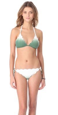 Marysia Swim Cay Scallop String Bikini