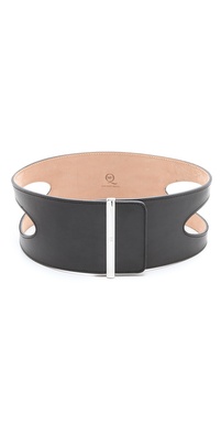 McQ - Alexander McQueen Scoop Metal Clasp Belt