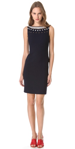 Moschino Studded Sleeveless Dress