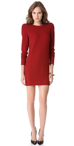 Shop Mugler Shoulder Detail Dress and Mugler online - Apparel, Womens, Dresses, Cocktail, Night_Out,  online Store