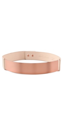Nicholas Roxanne Rose Gold Plate Belt