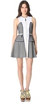 Opening Ceremony Seamed Zip Dress