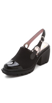 Opening Ceremony Grunge Slingback Pumps
