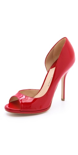 Paul Andrew Persia Peep Toe Pumps