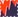 Orange Zigzag