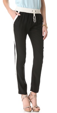 Parker Silk Track Pants