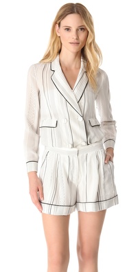 3.1 Phillip Lim Pajama Piped Jacket