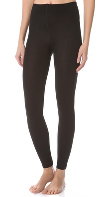 Plush Fleece Lined Footless Tights