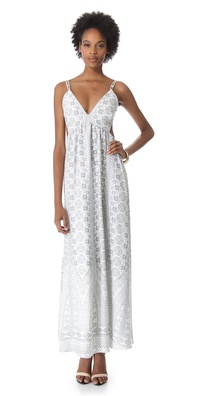 Pencey Long Printed Dress