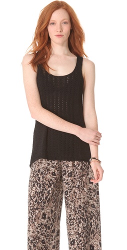 Rachel Zoe Harley Openwork Tank at Shopbop.com