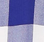 Cobalt/White Check
