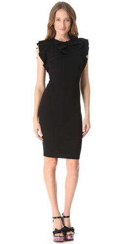 Shop RED Valentino Ribbon Sheath Dress and RED Valentino online - Apparel,Womens,Dresses,Day_to_Night, online Store