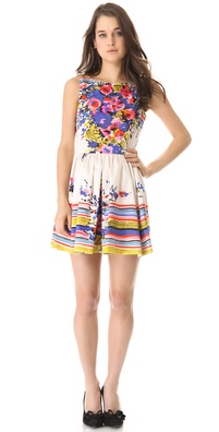 RED Valentino Flower Bouquet Dress