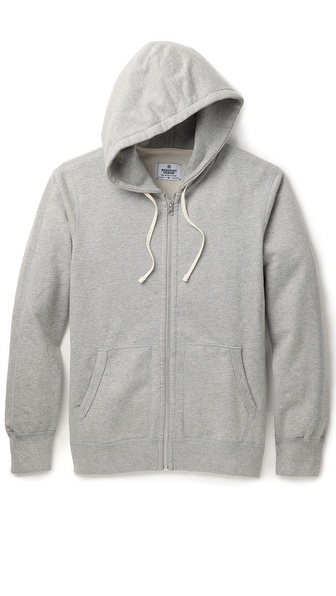 Reigning champ men's mid weight terry zip hoodie Outlet