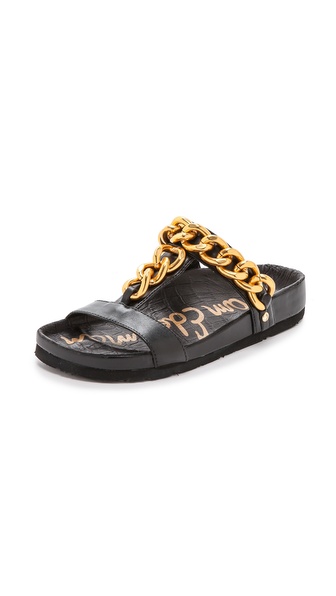 Sam Edelman Allyn Chain Trim Sandals