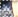 Navy Print/Gold