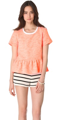 Sea Combo Ruffle Tee