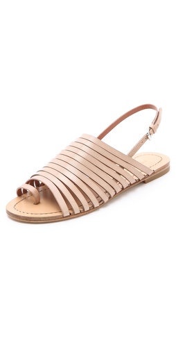 Shop Sigerson Morrison Flat Strappy Sandals - Sigerson Morrison online - Footwear,Womens,Footwear,Sandals, at Lilychic Australian Clothes Online Store
