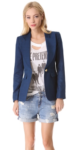 SMYTHE Peaked Lapel Blazer