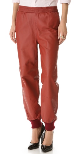 Sonia by Sonia Rykiel Leather Pants