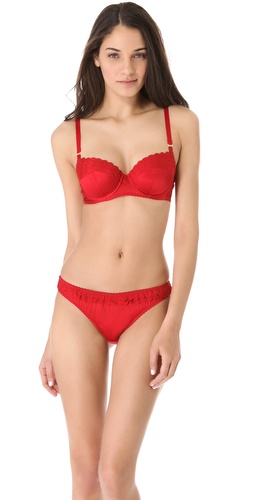 Shop Stella McCartney Sam Partying Balconette Bra and Stella McCartney online - Apparel,Womens,Lingerie,Bra, online Store