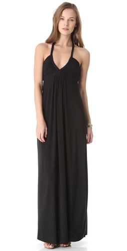 Tbags Los Angeles Maxi Dress with Braided Straps